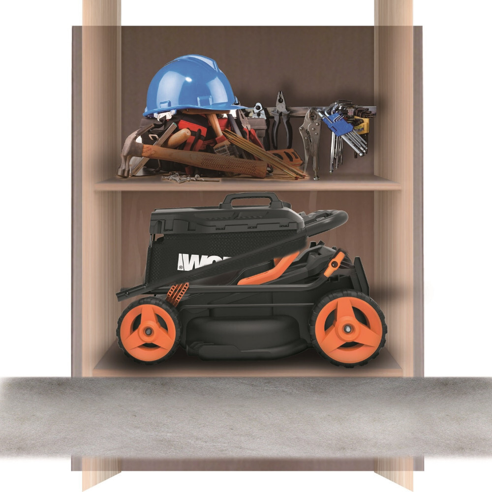 Газонокосилка WORX WG779E.1 40V 4,0Ач аккумуляторная колесная