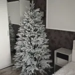 Заснеженная елка «Веста» (Литая хвоя) 230 см / 2,3 м