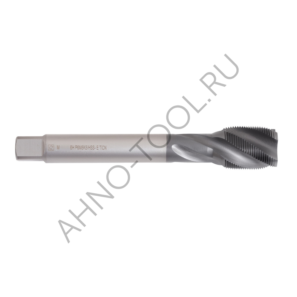 Метчик м/р М24х3,0 Р6М5К5/HSS-E ГОСТ 17933-72 TiCN, с винтовой канавкой, ТОЧИНТЕХ