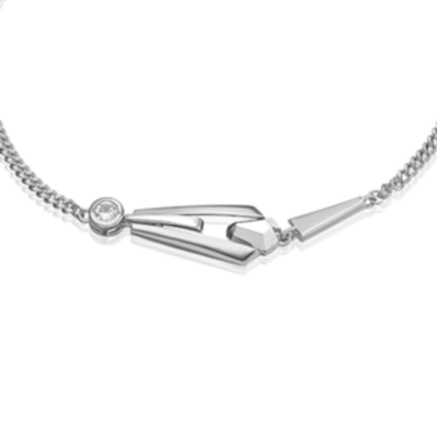 Браслет из белого золота c натуральным топазом white Артикул: 05-0748-00-201-1120