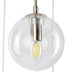 Citilux Томми CL102071 Люстра каскадная с прозрачными шарами