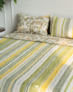 Комплект стеганного покрывала и 2 наволочек Kaj Double-Side Yellow Hermodr 130220319 Иран