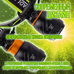 Фонарь налобный аккумуляторный/ Power bank/диод P100,СОВ/T37