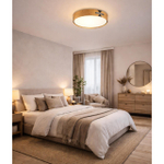 7722/100L PIKO LED SN 564 Светильник металл/пластик/стекло/белый/золотой LED 100Вт 3000-6000K D600 IP20 пульт ДУ FELICE