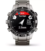 Премиальные смарт-часы GARMIN MARQ  Aviator  Gen 2 , титановый браслет,  010-02648-01