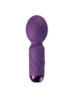 Мини-wand вибратор Secwell фиолетовый, 10 режимов вибрации