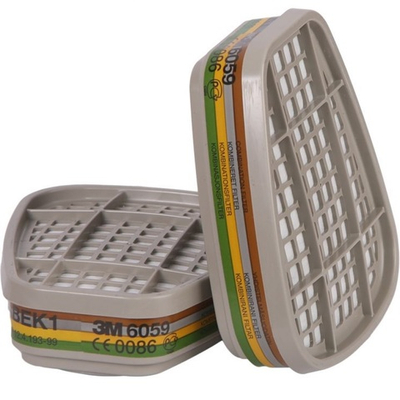 Фильтр 3М™ 6059 (АВЕК1) орган., неорган., кислые газы, аммиак (2шт)