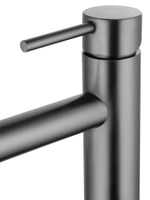 Смеситель для раковины высокий WONZON & WOGHAND, Темный графит (WW-H1064-BGG)