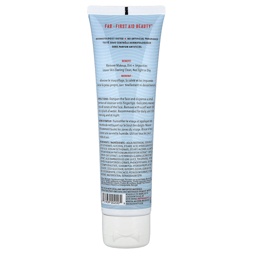 First Aid Beauty, Pure Skin, очищающее средство для лица, 142 г (5 унций)