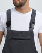 Костюм Нейч-2 СОП с капюшоном (тк.Смесовая,210) п/к, т.серый/св.серый