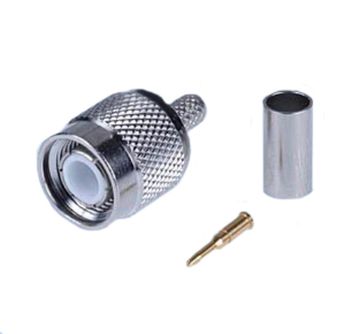 T-111F, TNC, вилка, обжимная, RG-58