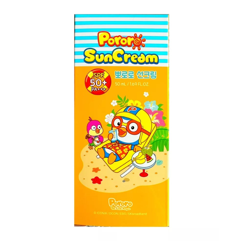 Детский солнцезащитный крем Iconix Pororo Sun Cream SPF50+ PA+++