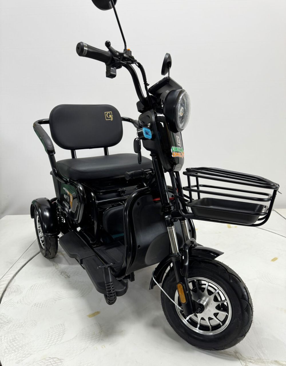 Трицикл GreenCamel GT Фродо EV3 (60V 1200W R8) дифференциал