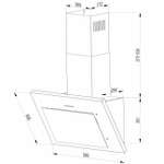 Вытяжка 60 см Hebermann HBKH 60.2 B