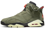 Кроссовки Travis Scott X Jordan Air Jordan 6 Medium Olive Ts