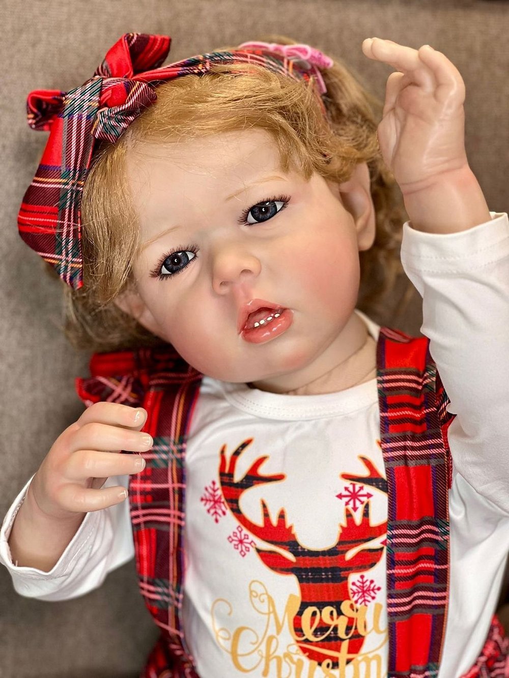 Кукла Реборн мягконабивная 75см в пакете (FA-348A)