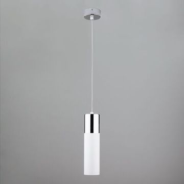 Светильник лофт подвесной со светодиодами LED 12W 4200К 50135/1 LED хром/белый Double Topper Eurosvet