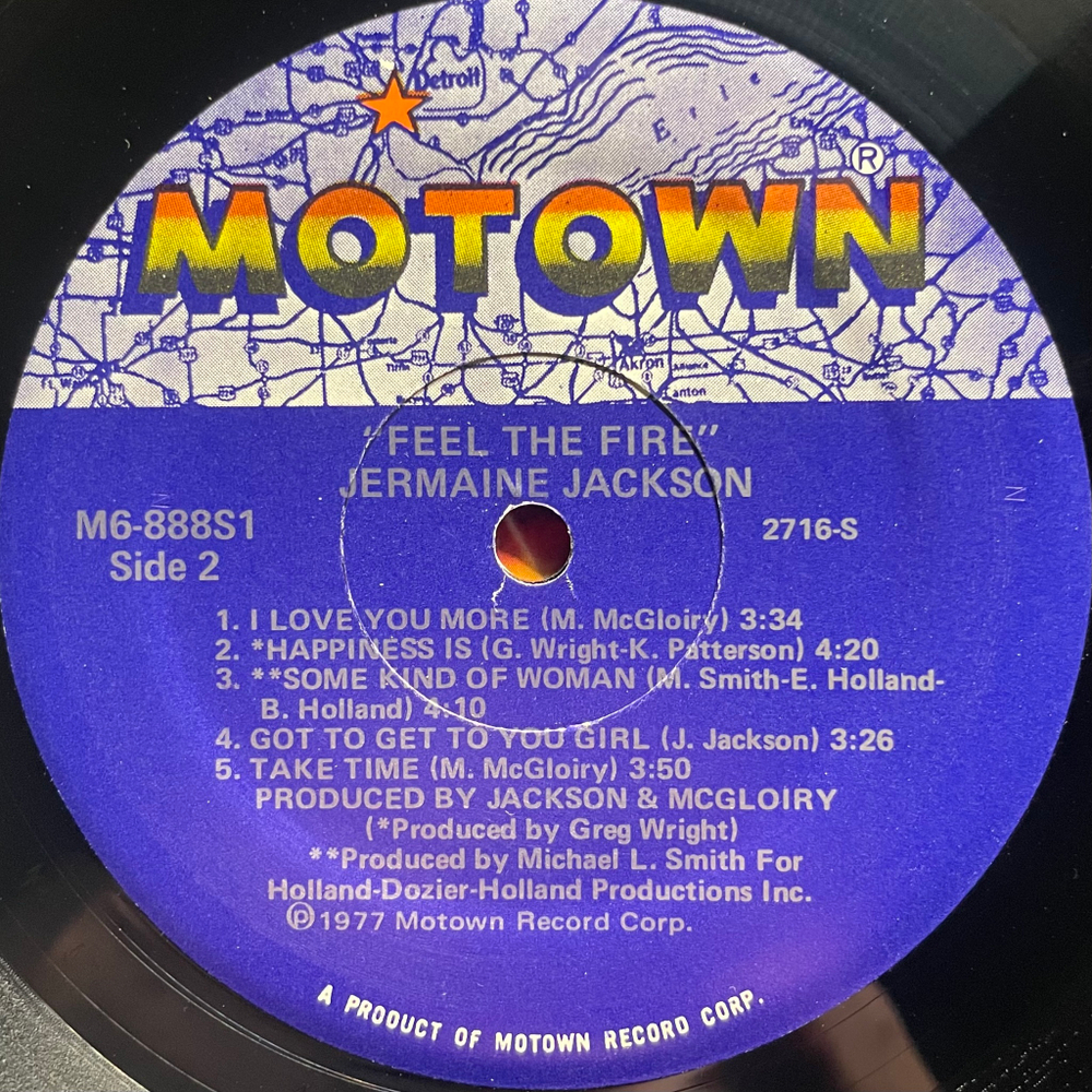 Jermaine Jackson ‎– Feel The Fire (США 1977г.)