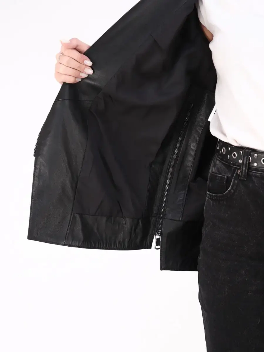 Куртка женская из натуральной кожи