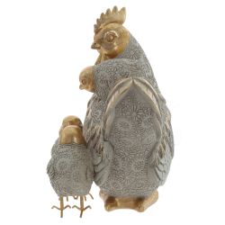 GAEM Фигурка декоративная "Курица с цыплятами", L20 W12 H23 см