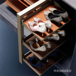 Боковая 3-х полочная корзина для хранения, 356x465x780 мм, расположение с правой стороны