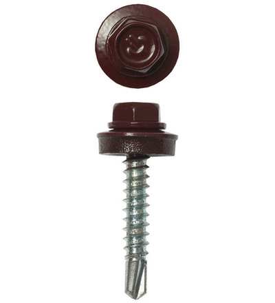 ЗУБР СКД 3005, 29 х 4.8 мм, тем.-красн., 2500 шт, кровельный саморез, Профессионал (4-300310-48-029-3005)