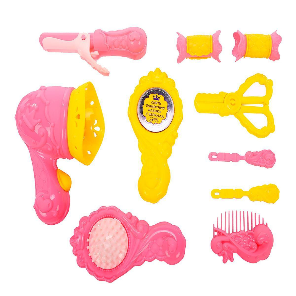 Набор парикмахера с феном 10 пр. бл (Нордпласт)