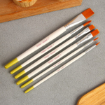 Набор кондитерских кистей (синтетика, не лезет ворс) 6 шт.