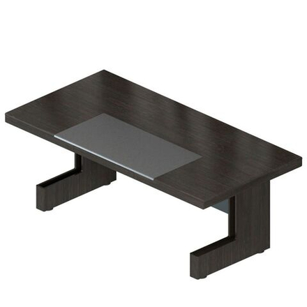 Стол руководителя с опорами для установки тумб