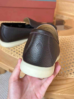 Лоферы Loro Piana Summer Walk с мехом
