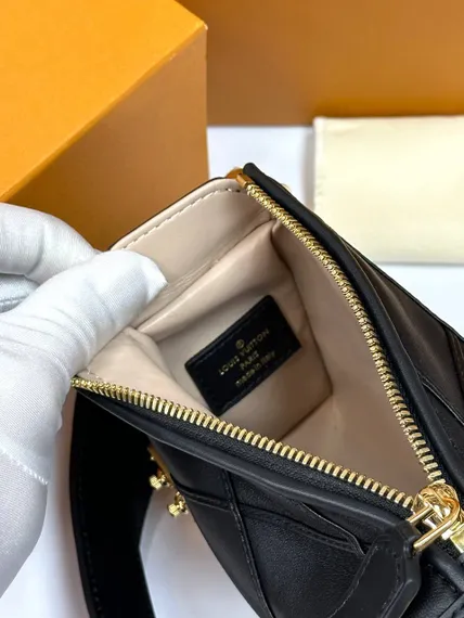 Сумка Louis Vuitton Side Trunk PM черный