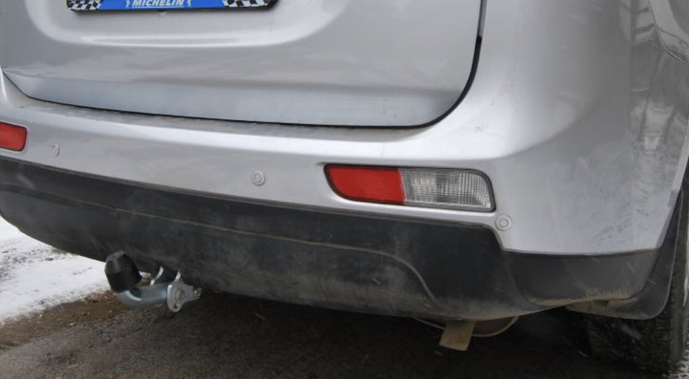 Фаркоп оцинкованный Galia M126A для Mitsubishi Outlander 2012-(паспорт и сертификат в комплекте)(без электрики)