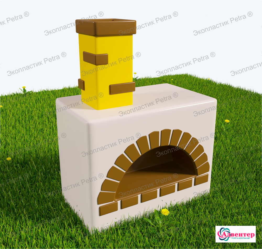 Интерактивный уличный модуль Печка