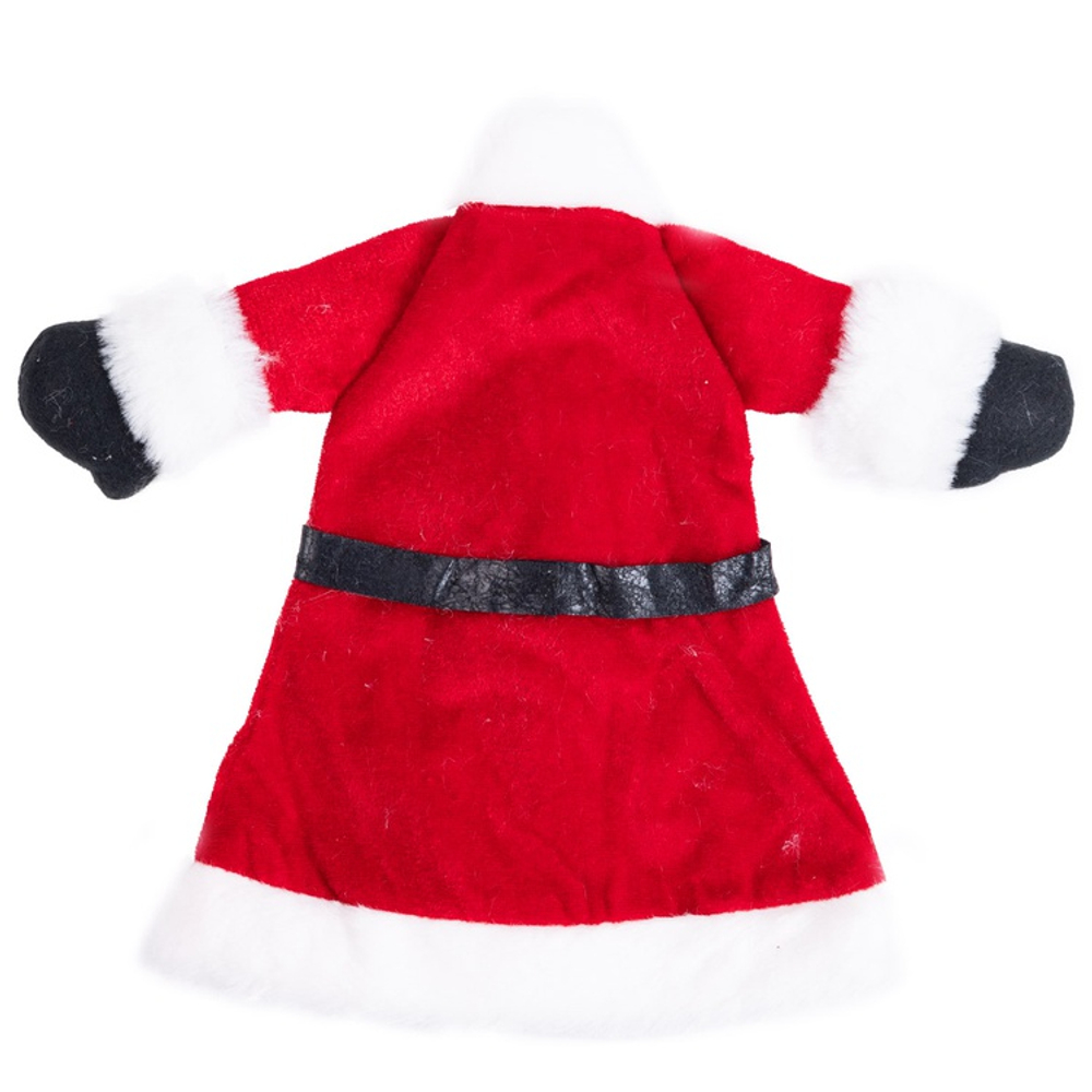 Украшение для бутылки "Пальто Деда Мороза"