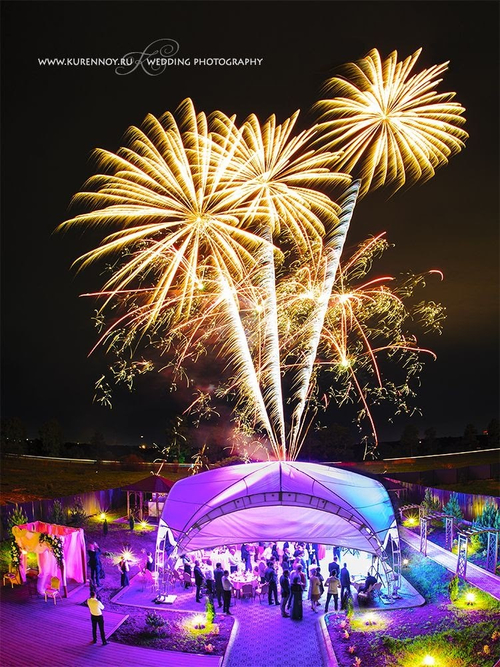 Фейерверк под музыку