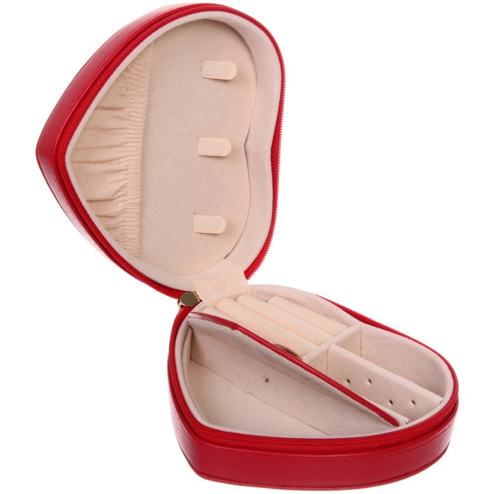 Шкатулка для украшений «ДАНТЕ», цвет бордово-красный, 12*10*4,7см (коробка)