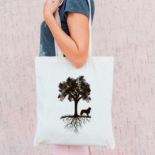 Тканевая сумка "Берн у дерева"