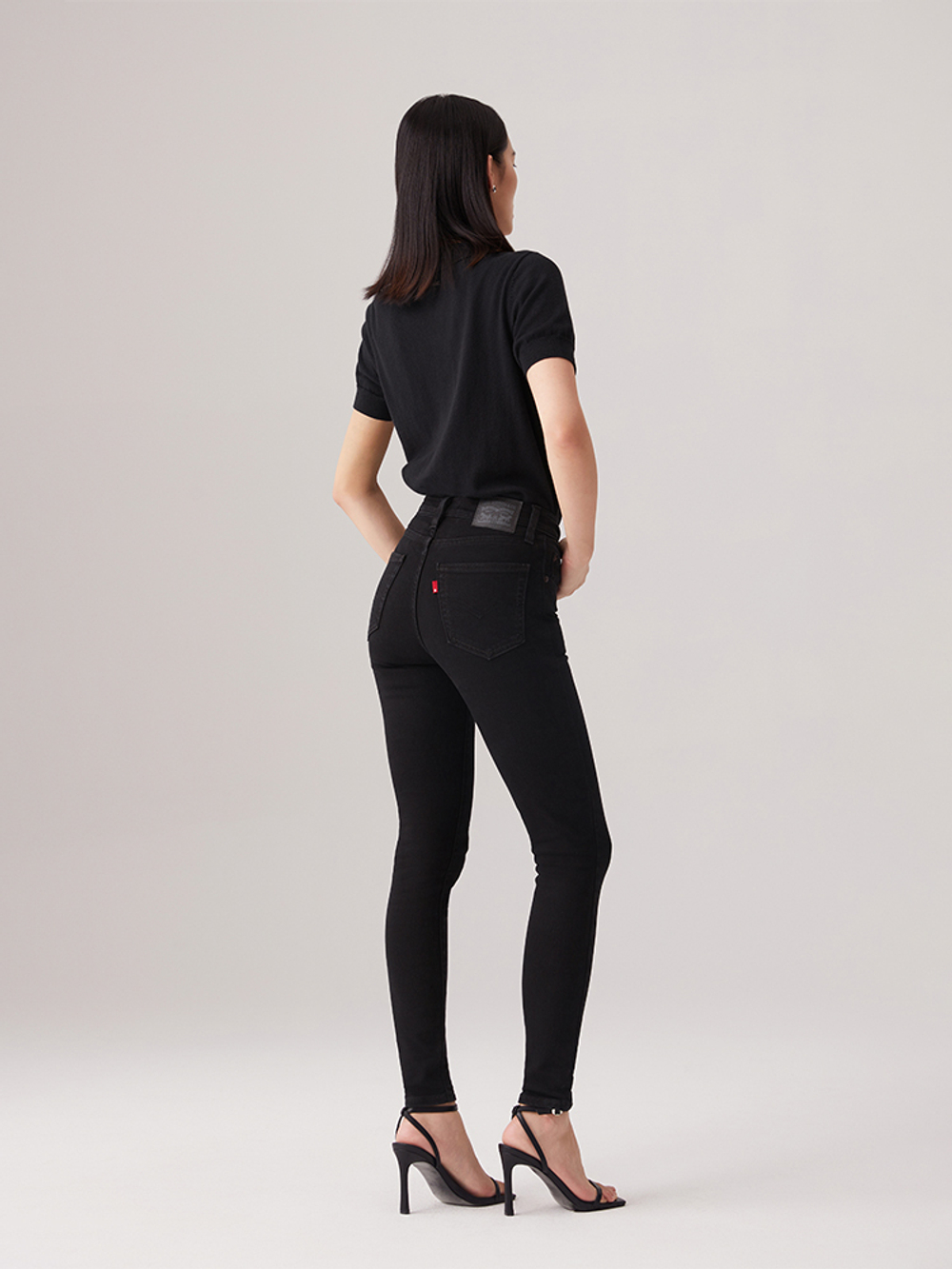 Женские облегающие джинсы с завышенной талией Levi's 721 High Rise Skinny 18882-0853