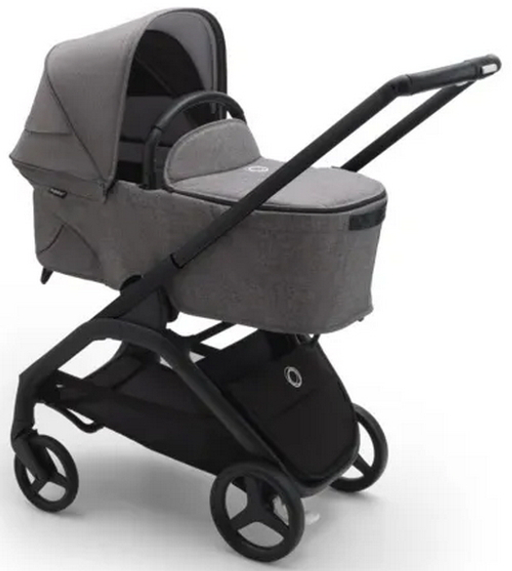 Люлька без капюшона (переноска) Bugaboo Dragonfly bassinet Grey Melange 2024