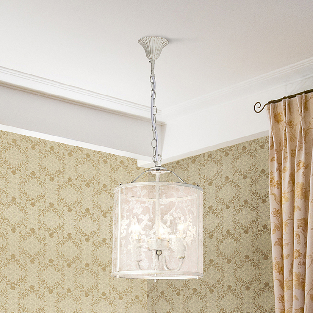 Светильник 5020/3 White brush gold