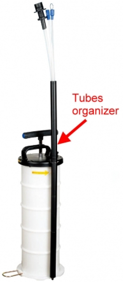 KA-6781 Установка для откачки масла с ручным приводом и комплектом зондов. 6,5л.