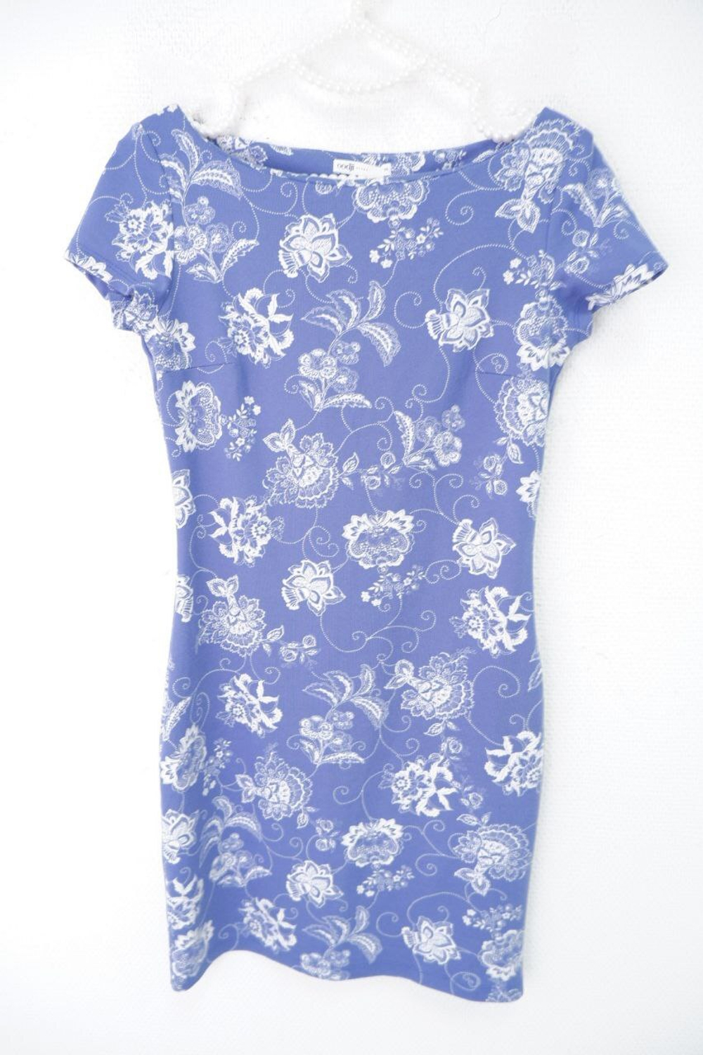 Платье Oodji с принтом 42 размер