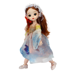 Кукла Классическая 39см с бабочкой, пакет YX209