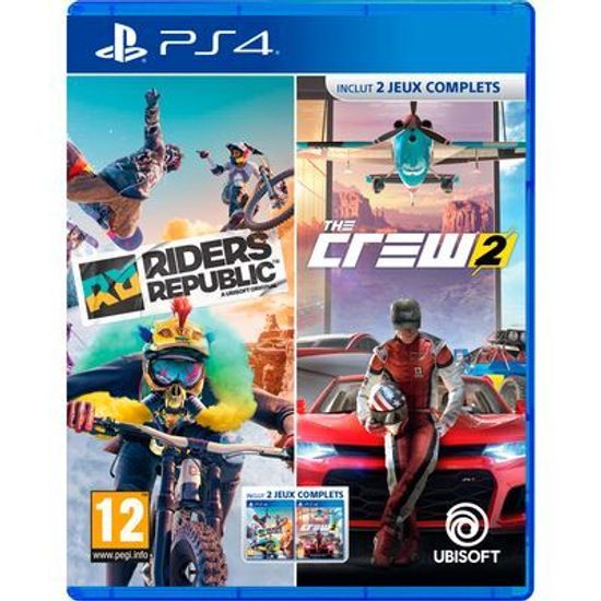 PS4 Riders Republic + The Crew 2 (Русские субттиры) CUSA-19394/08609