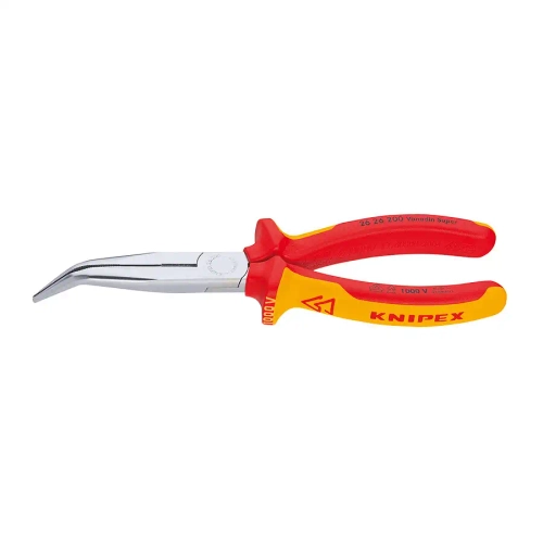 Длинногубцы хромированные 200 мм Knipex 26 26 200 SB