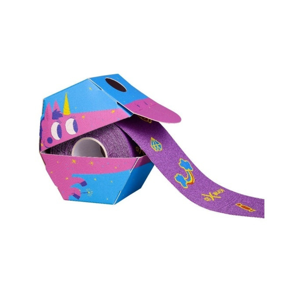 Аксессуары для тенниса Кинезиотейпы KINEXIB CLASSIC KIDS(Принт единорог) .