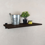 Настенные полки из натурального дерева в стиле Лофт