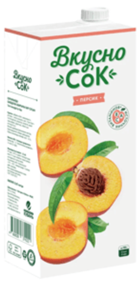 ВкусноСок 0,95/12 ПЕРСИК ТП