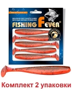 Мягкая приманка риппер FishingFever10,0cm,5,0g,уп 5 шт