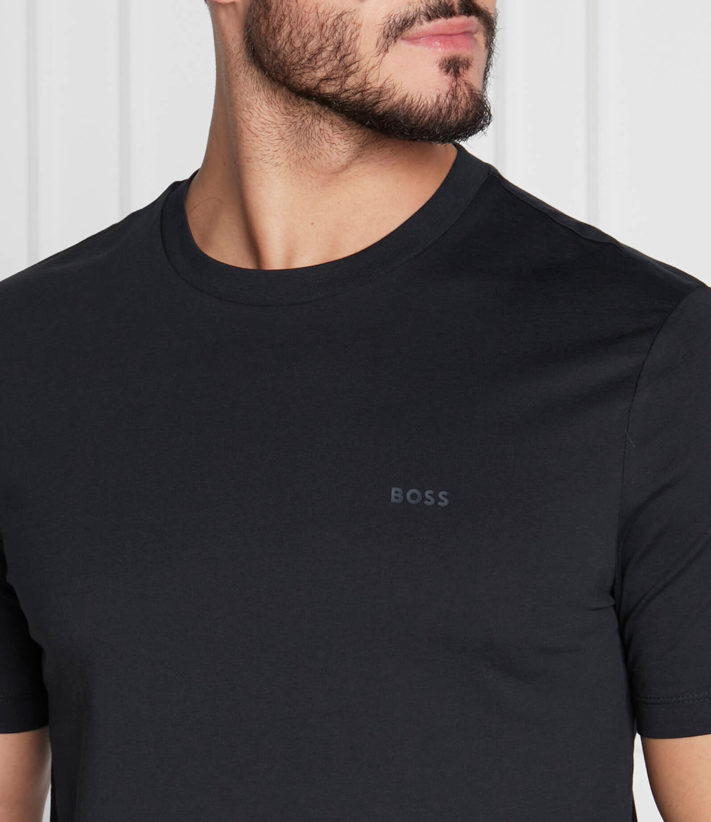 футболка thompson BOSS BLACK - темно-синий(50468347)